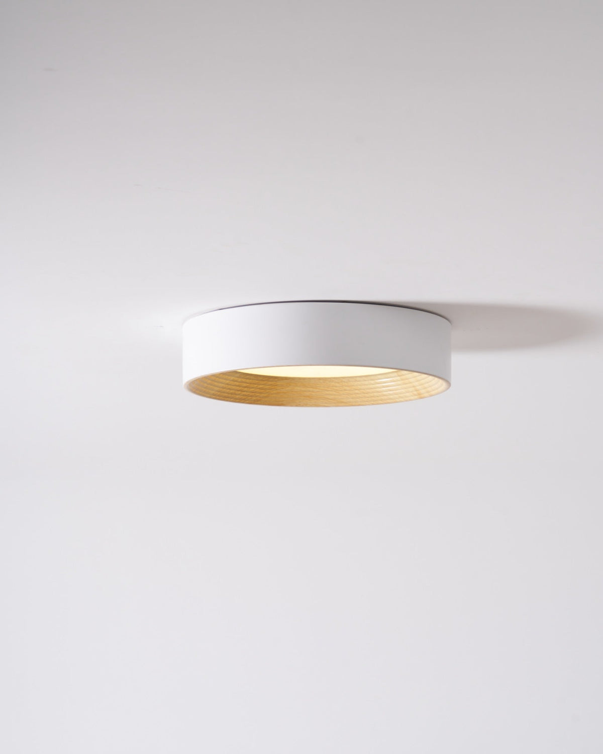 Belara Plafonnier Bois Anneau Minimaliste Réglable