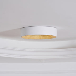 Solara Plafonnier Bois Anneau Minimaliste Réglable
