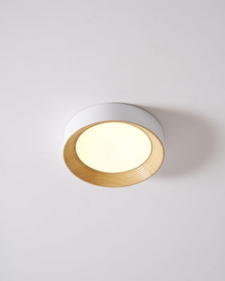 Solara Plafonnier Bois Anneau Minimaliste Réglable