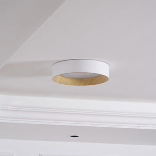 Solara Plafonnier Bois Anneau Minimaliste Réglable