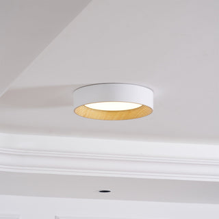 Solara Plafonnier Bois Anneau Minimaliste Réglable