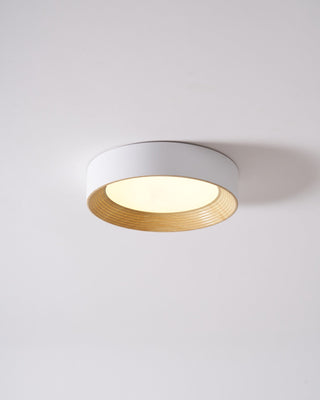 Solara Plafonnier Bois Anneau Minimaliste Réglable