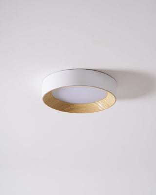 Solara Plafonnier Bois Anneau Minimaliste Réglable