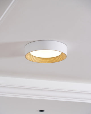 Solara Plafonnier Bois Anneau Minimaliste Réglable
