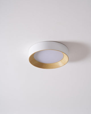 Solara Plafonnier Bois Anneau Minimaliste Réglable