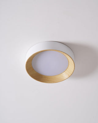 Solara Plafonnier Bois Anneau Minimaliste Réglable
