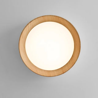 Solara Plafonnier Bois Anneau Minimaliste Réglable