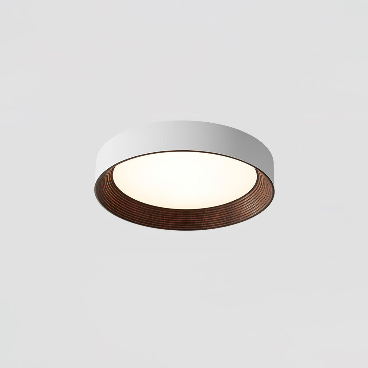 Belara Plafonnier Bois Anneau Minimaliste Réglable
