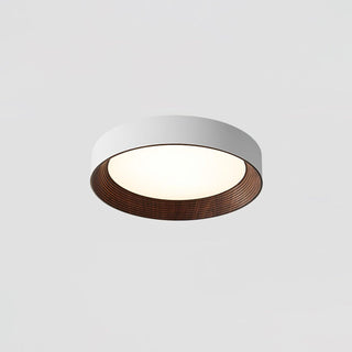 Solara Plafonnier Bois Anneau Minimaliste Réglable