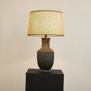 Echo Lampe de Table Vintage en Tissu