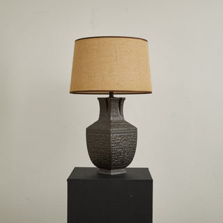 Echo Lampe de Table Vintage en Tissu