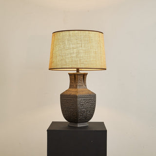 Echo Lampe de Table Vintage en Tissu