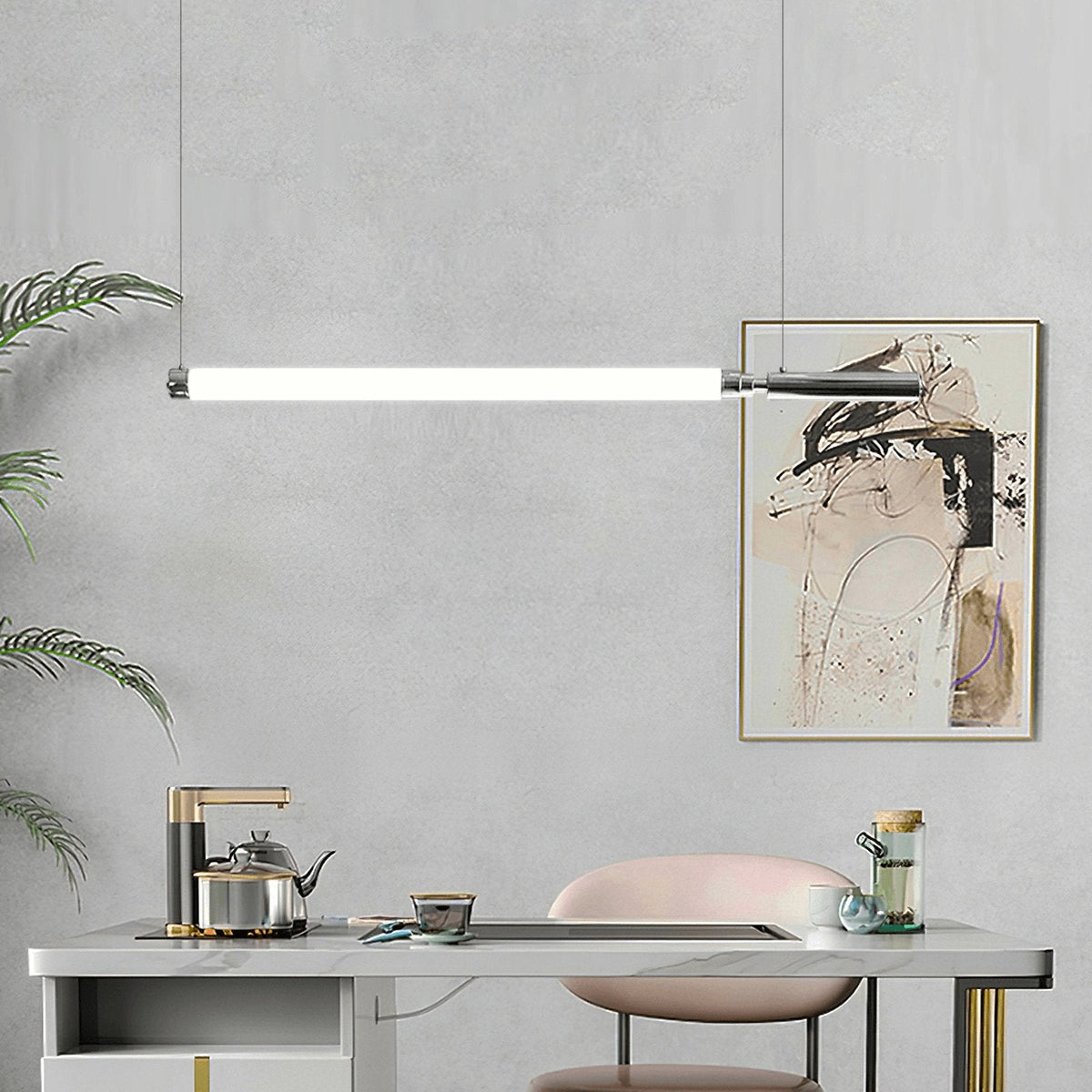 Veyrise Suspension en Verre Minimaliste Moderne