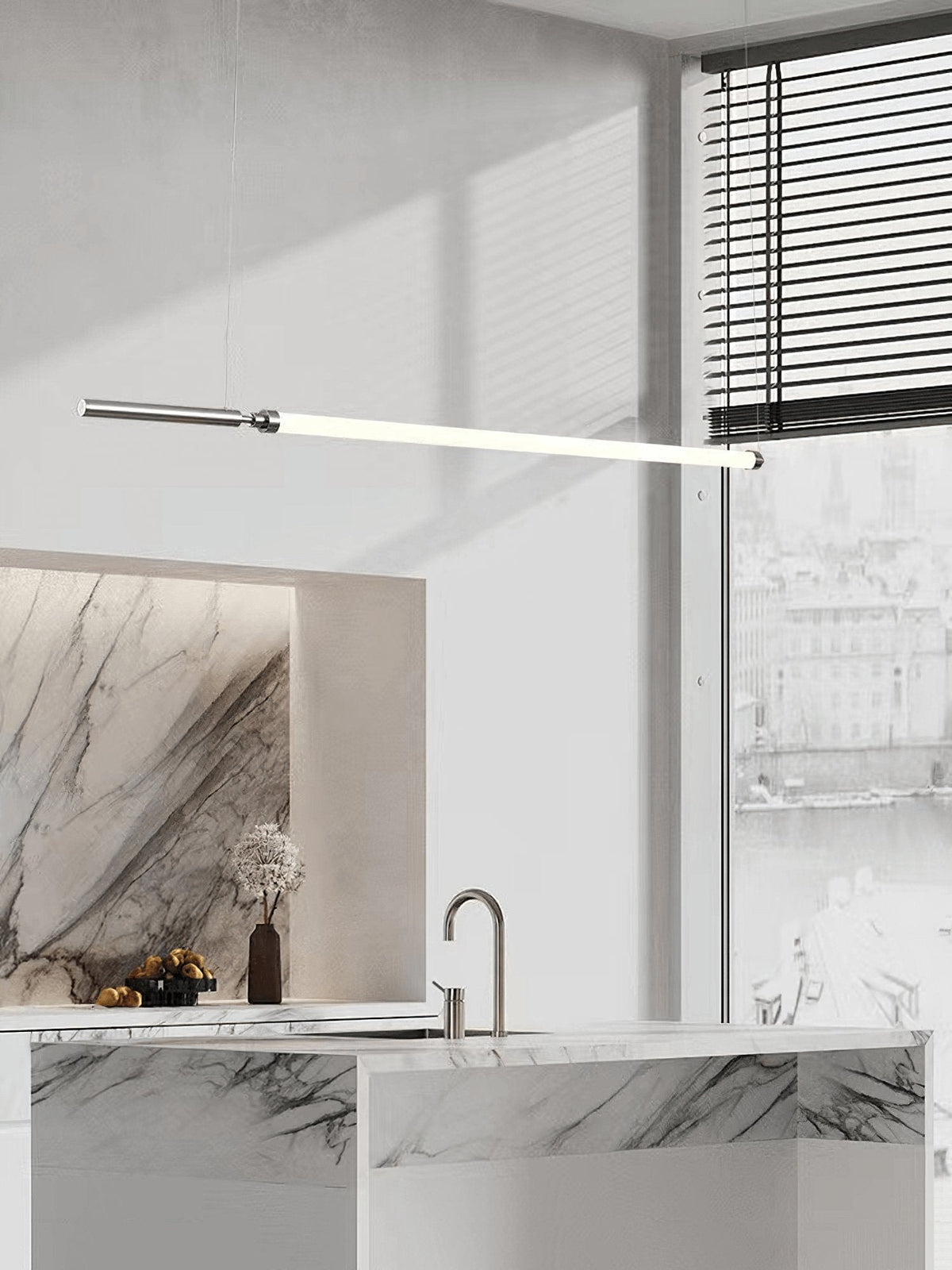 Veyrise Suspension en Verre Minimaliste Moderne