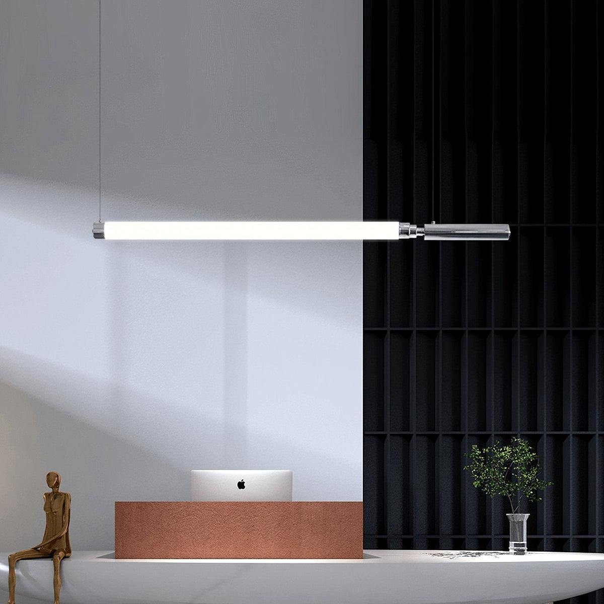 Veyrise Suspension en Verre Minimaliste Moderne