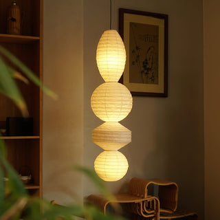 Solara Suspension en Papier Minimaliste