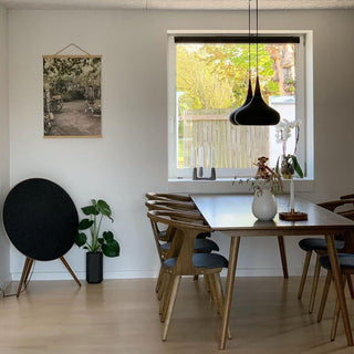 Eldara Suspension Industrielle en Aluminium et Bois