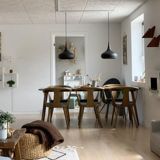 Eldara Suspension Industrielle en Aluminium et Bois