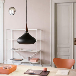 Eldara Suspension Industrielle en Aluminium et Bois