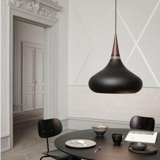 Eldara Suspension Industrielle en Aluminium et Bois