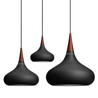 Eldara Suspension Industrielle en Aluminium et Bois
