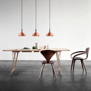 Eldara Suspension Industrielle en Aluminium et Bois