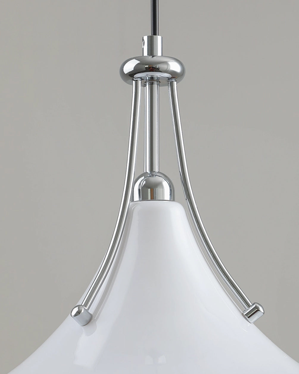 Product dimensions diagram for the Orient Swing Arm Pendant Light.