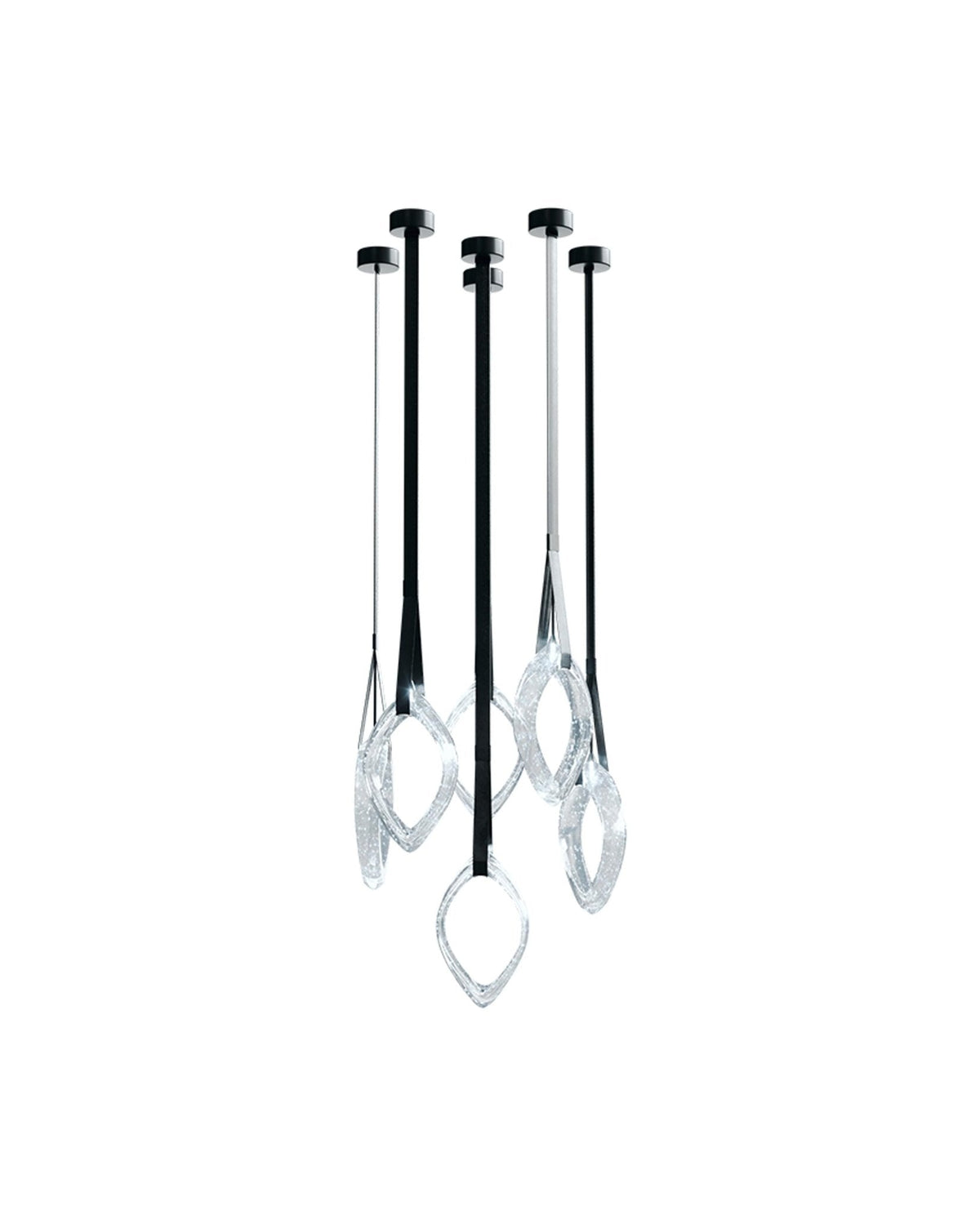 Ivvyne Lustre Moderne et Élégant en Verre