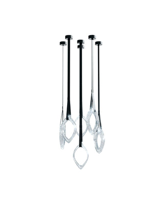Ivvyne Lustre Moderne et Élégant en Verre