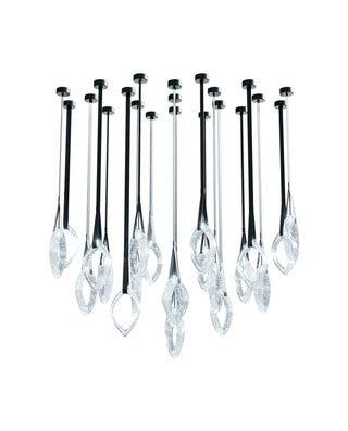 Ivvyne Lustre Moderne et Élégant en Verre
