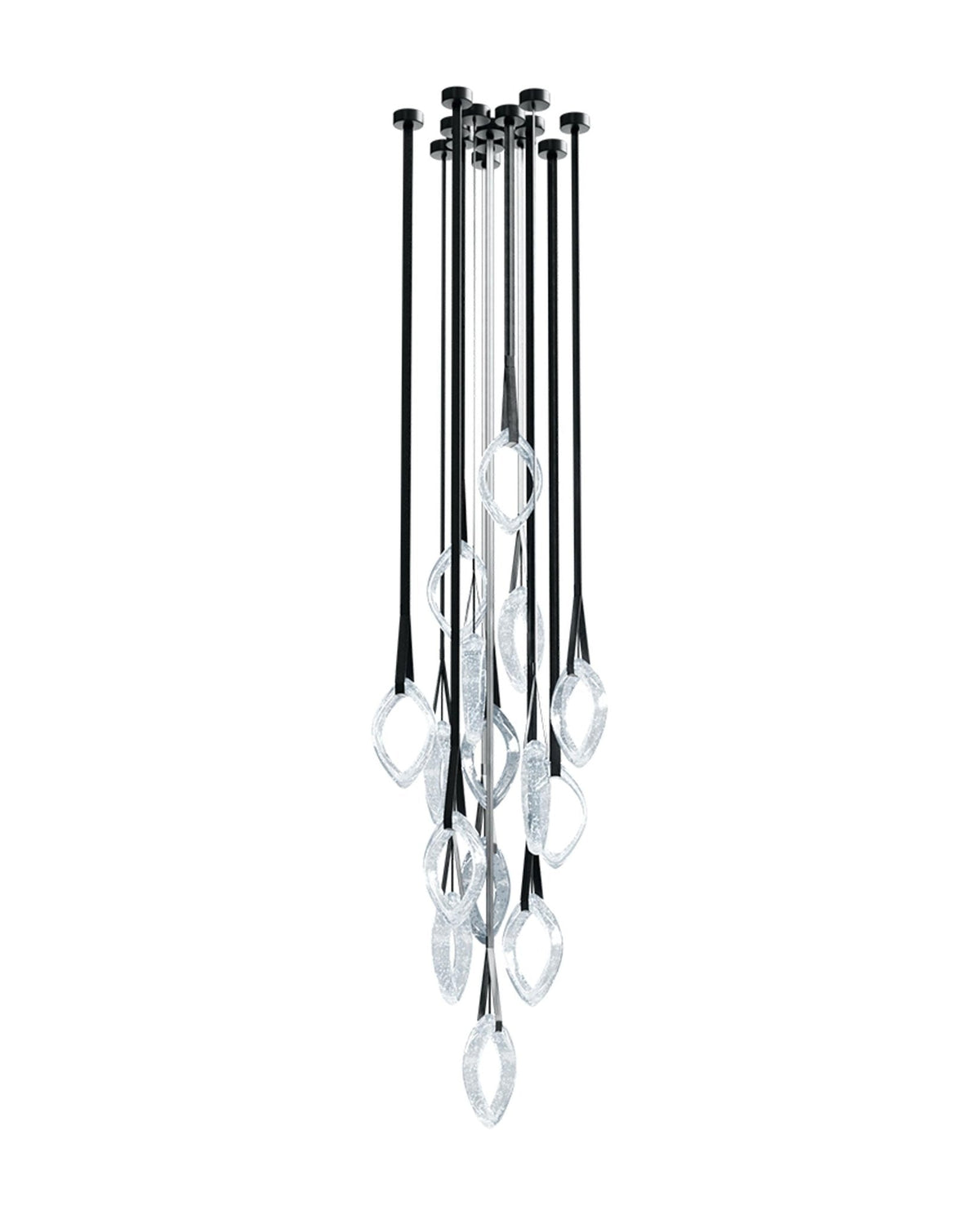 Ivvyne Lustre Moderne et Élégant en Verre