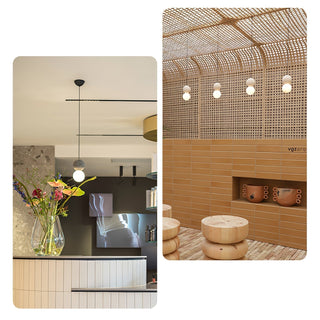 Solvicen Suspension Minimaliste en Ciment