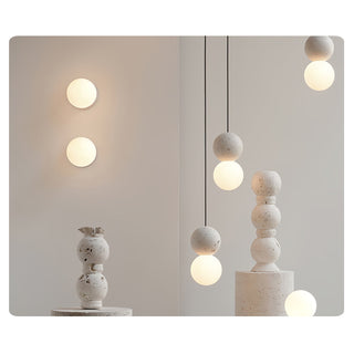 Solvicen Suspension Minimaliste en Ciment