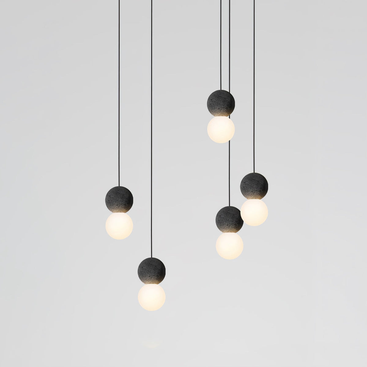 Solvicen Suspension Minimaliste en Ciment
