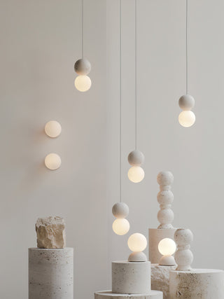 Solvicen Suspension Minimaliste en Ciment