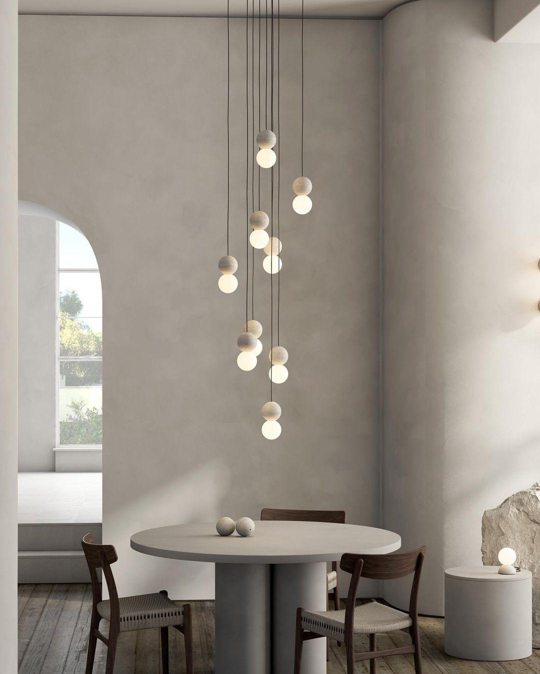 Gemma Suspension Moderne en Ciment