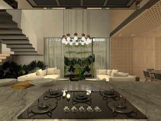 Gemma Suspension Moderne en Ciment