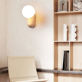 Colaeira Applique Murale Moderne Minimaliste en Travertin