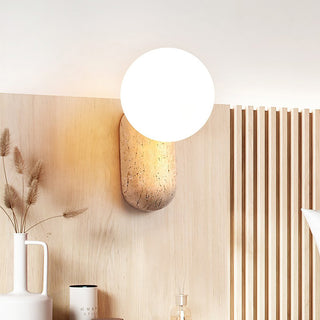 Colaeira Applique Murale Moderne Minimaliste en Travertin