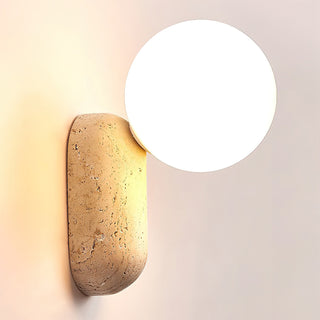 Colaeira Applique Murale Moderne Minimaliste en Travertin