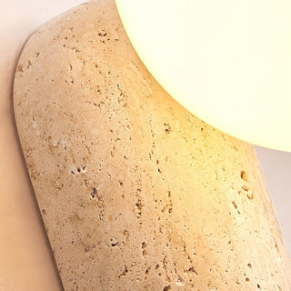 Colaeira Applique Murale Moderne Minimaliste en Travertin
