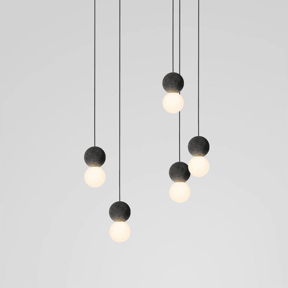 Solvicen Suspension Minimaliste en Ciment