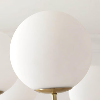 Lustra Lustre Orillia Brass Globe Modern