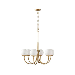 Lustra Lustre Laiton Globe Orillia Élégant