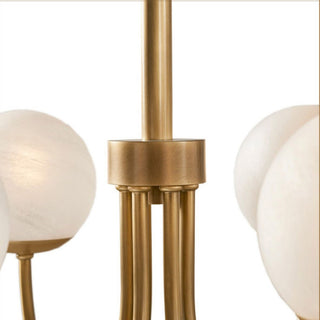 Lustra Lustre Laiton Globe Orillia Élégant