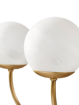 Lustra Lustre Laiton Globe Orillia Élégant
