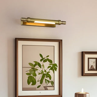 Orion Brass Wall Light-Neutral Decor