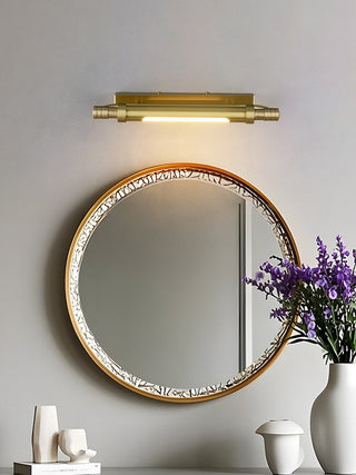 Orion Brass Wall Light-Neutral Decor