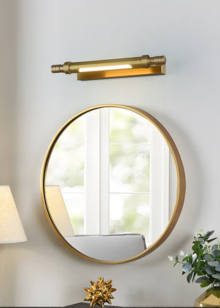Orion Brass Wall Light-Neutral Decor