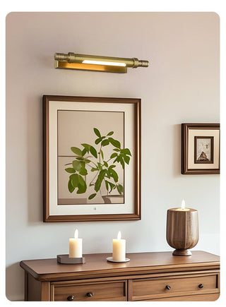 Orion Brass Wall Light-Neutral Decor